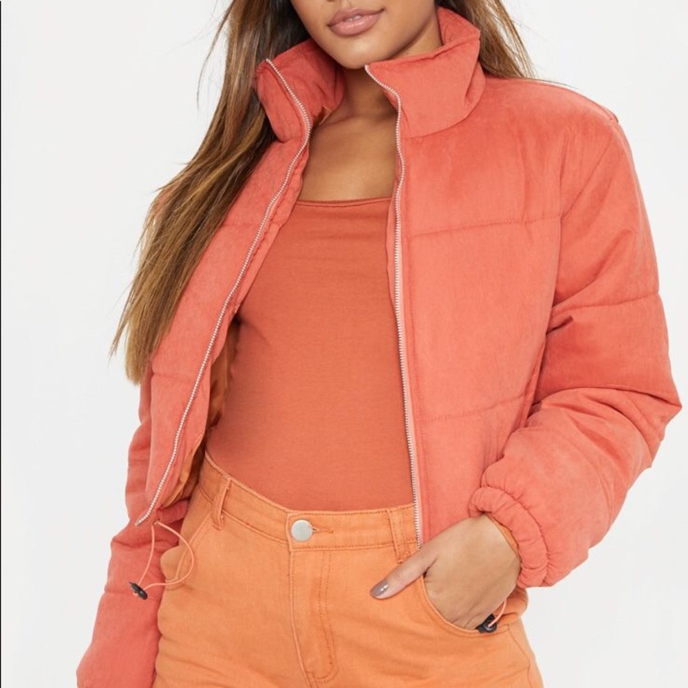 Pretty Little Thing puffer/bubble jacket/coat